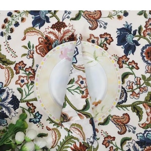 Assorted Floral Napkins set, Floral vintage, 100% cotton, fabric napkins, napkins cloth, napkins for wedding, custom napkins, dinner napkins