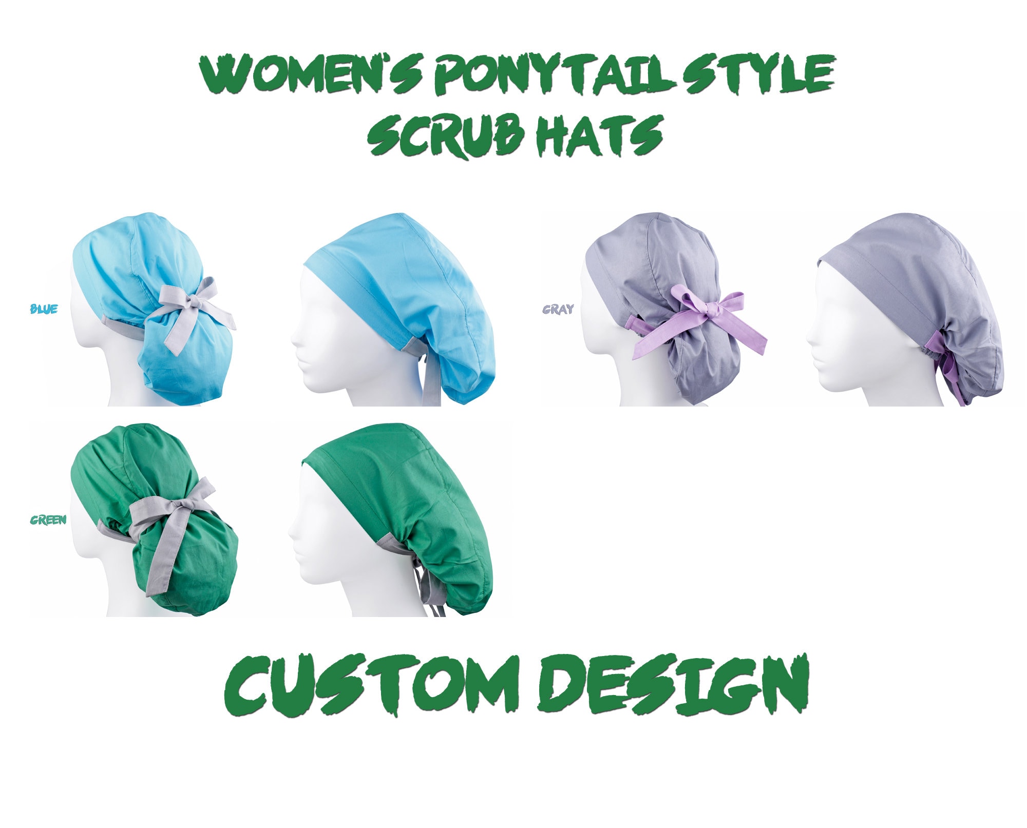 Custom scrub caps personalized scrub hat pet portrait hand Etsy