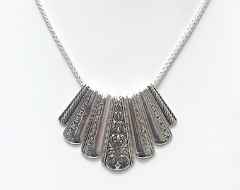 Brighton Inspired Etched Multi Bar  Necklace Earring Set