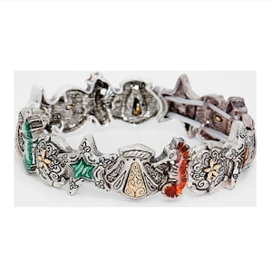 Sea life Shell Starfish Multi color Brighton Inspired Stretch Bracelet