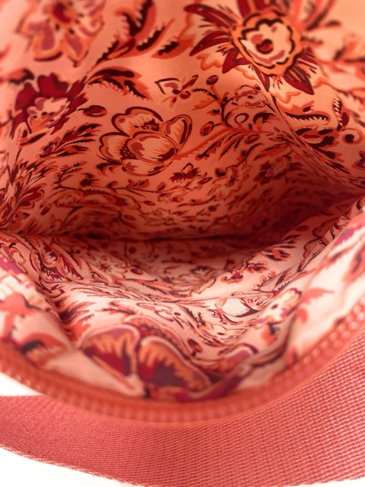 Vera Bradley Iconic Sling Backpack - Terra-cotta Rose- - Etsy