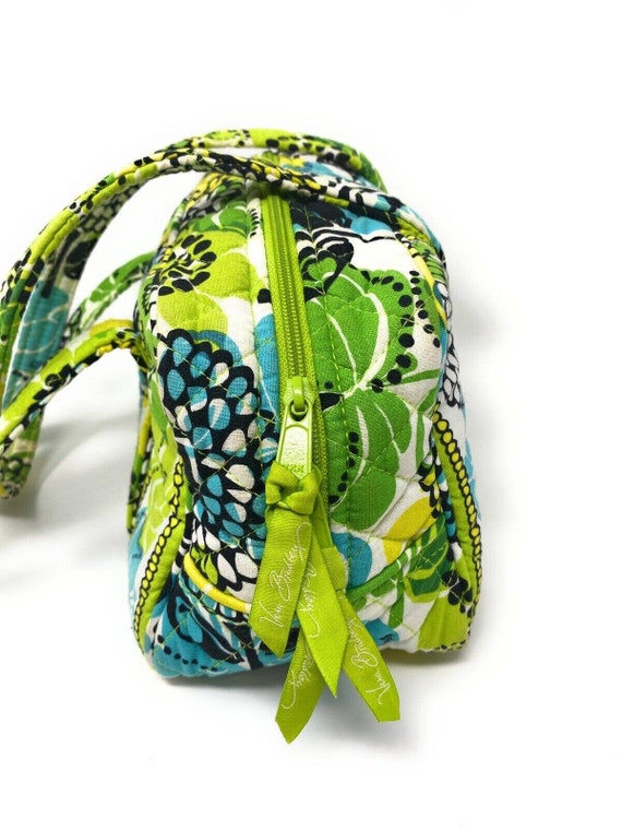 VERA BRADLEY Handbag Shoulder Bag Limes Up Green … - image 6