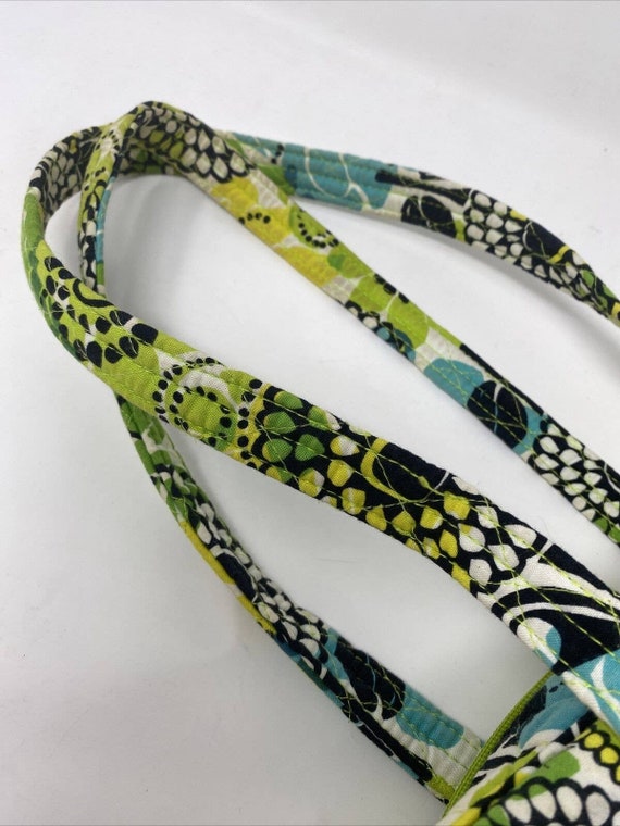 VERA BRADLEY Handbag Shoulder Bag Limes Up Green … - image 7