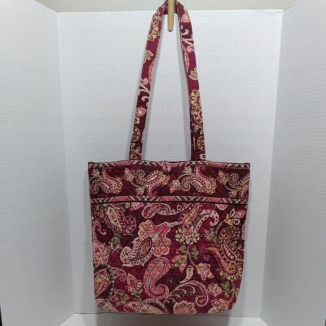 Vera Bradley Piccadilly Plum Toggle Tote Shoulder Bag Purse Etsy