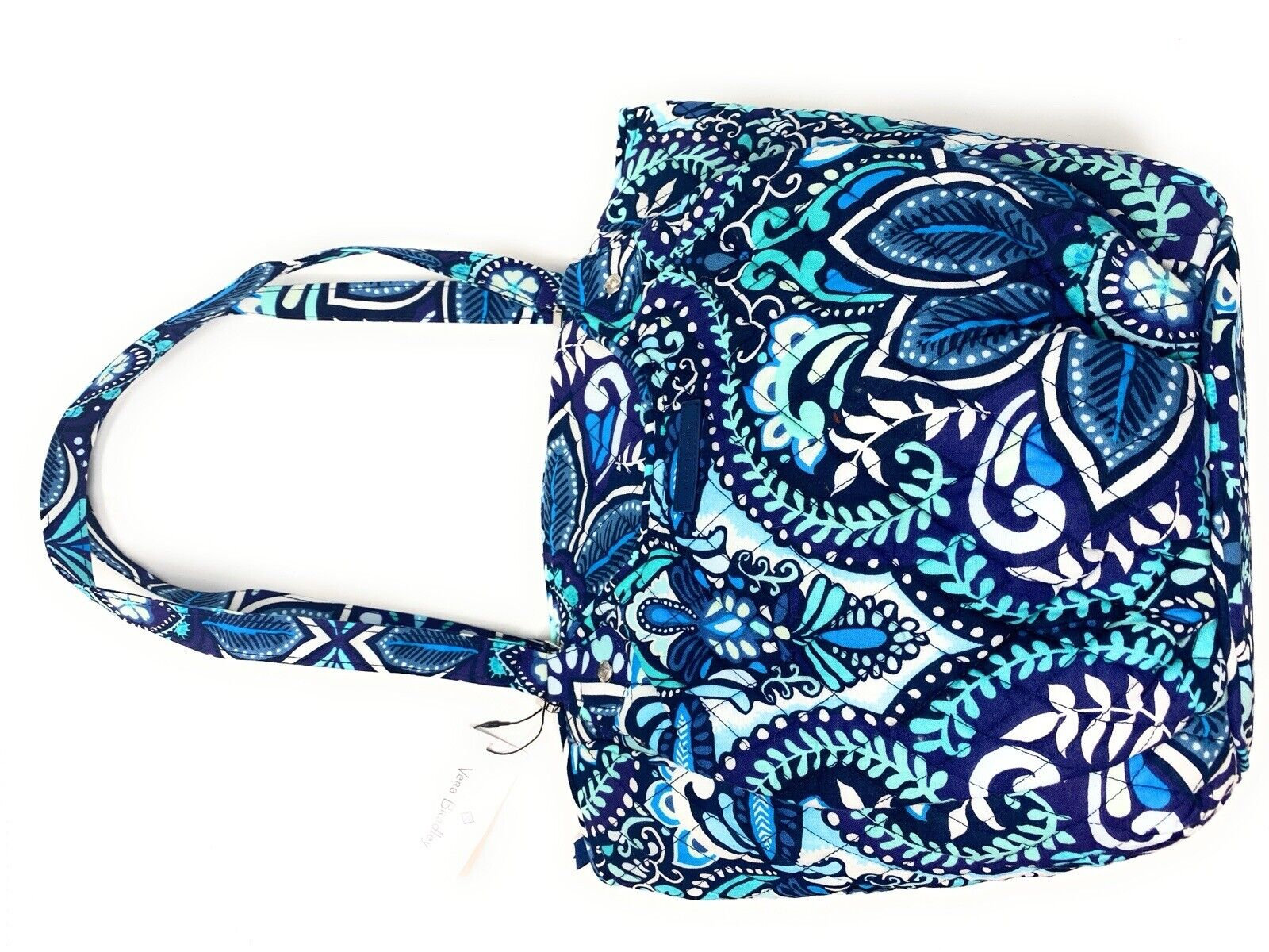 Vera Bradley Large Glenna Tote Blue Island Medallion NWT - Etsy