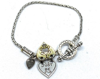 Brighton &quot;Just Be&quot; gold silber Toggle Armband