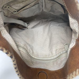 BRIGHTON TELLURIDE CHARLY Stitch Western Hobo Shoulder bag Purse image 6