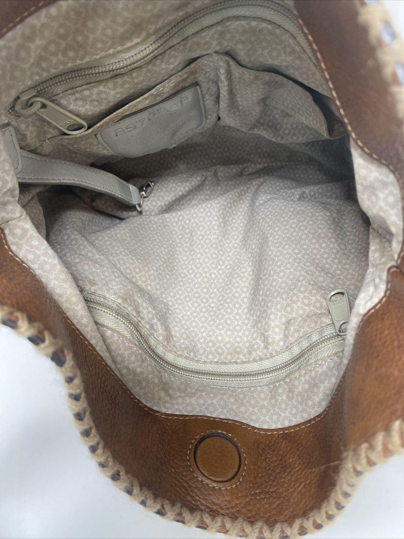 BRIGHTON TELLURIDE CHARLY Stitch Western Hobo Shoulder bag Purse image 6