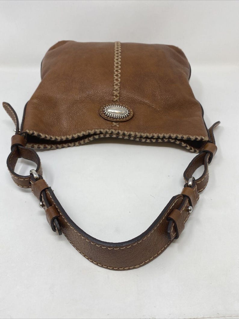 BRIGHTON TELLURIDE CHARLY Stitch Western Hobo Shoulder bag Purse image 5