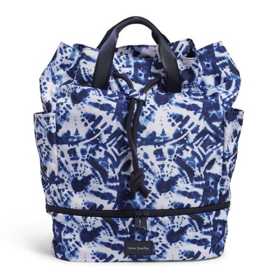 Vera Bradley Reactive Backpack Sport Bag Ikat Island Tie Dye NWT