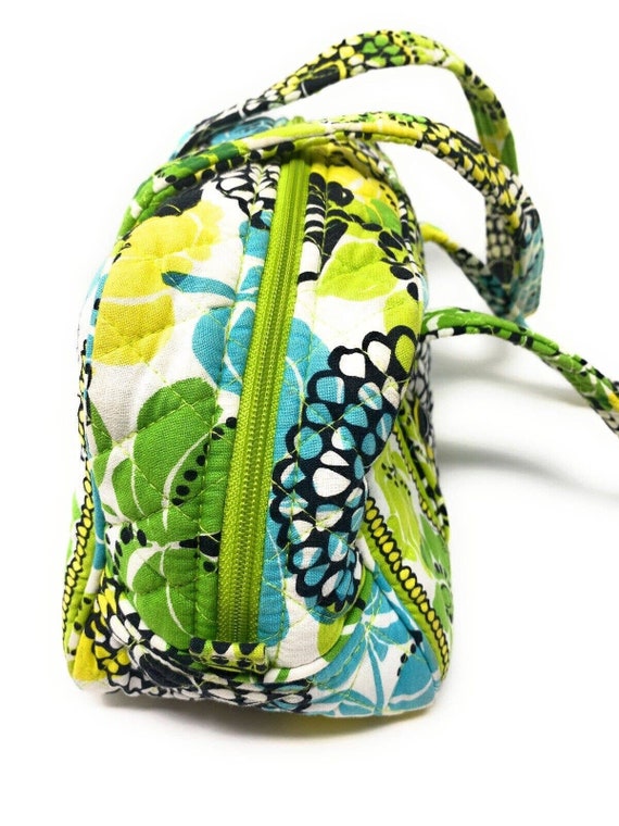 VERA BRADLEY Handbag Shoulder Bag Limes Up Green … - image 5
