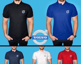 Volvo P1800 Embroidered /& Personalised Polo Shirt