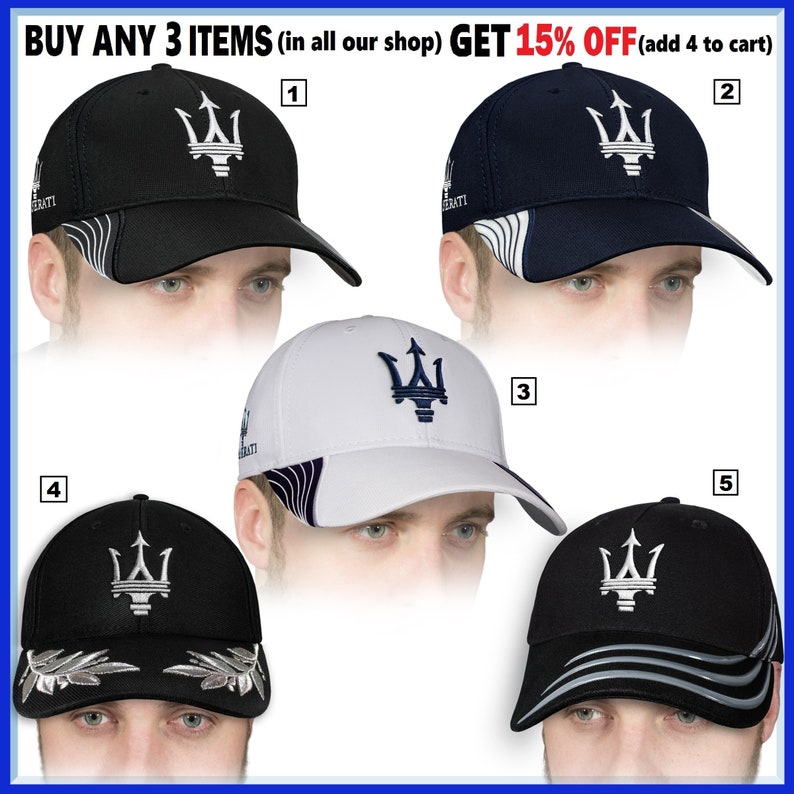 maserati baseball cap