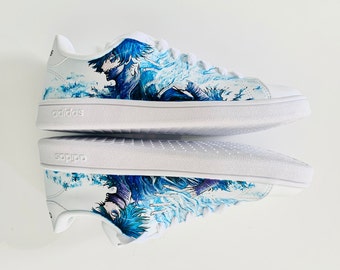 Custom shoes My Hero Academia Dabi, peinture sur chaussure, MHA