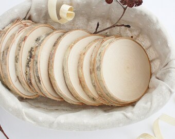 Wooden Slices Etsy
