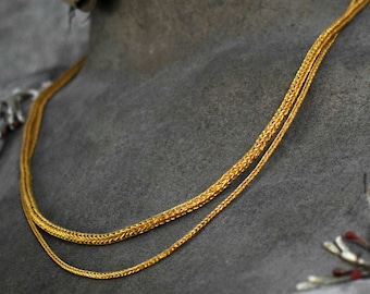 22k Solid Gold Chain - Etsy Australia