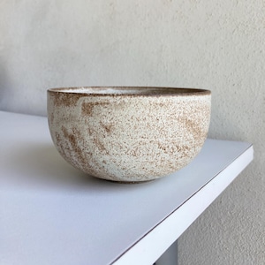 Breakfast Bowl - Handmade Pottery Cereal Bowl - Ice Cream Bowl