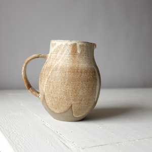 Handmade Pottery Water Pitcher, Handmade Ceramic Water Jug, Modern Pottery Kitchenware, Ceramic Wine Pitcher, Stoneware Ceramics