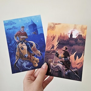 Hans and Henry illustrations - Art Prints - Digital Painting