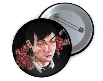 Frank Iero Roses - Pin Buttons