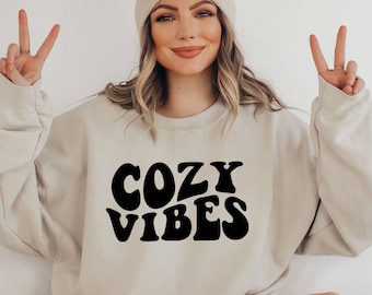 Cozy Vibes Crew Neck Sweatshirt