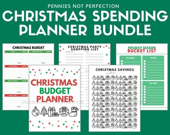 Christmas Planner Printable | Debt Free Stress Free Christmas Printable