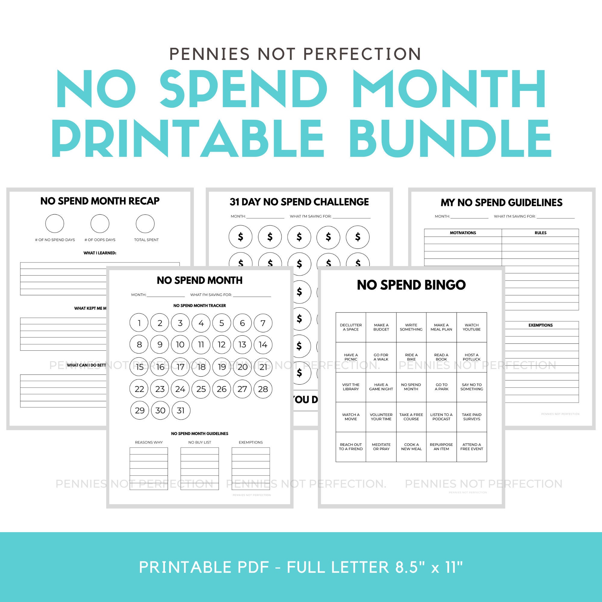 no-spend-month-challenge-setup-no-spend-rules-exemptions-no-buy