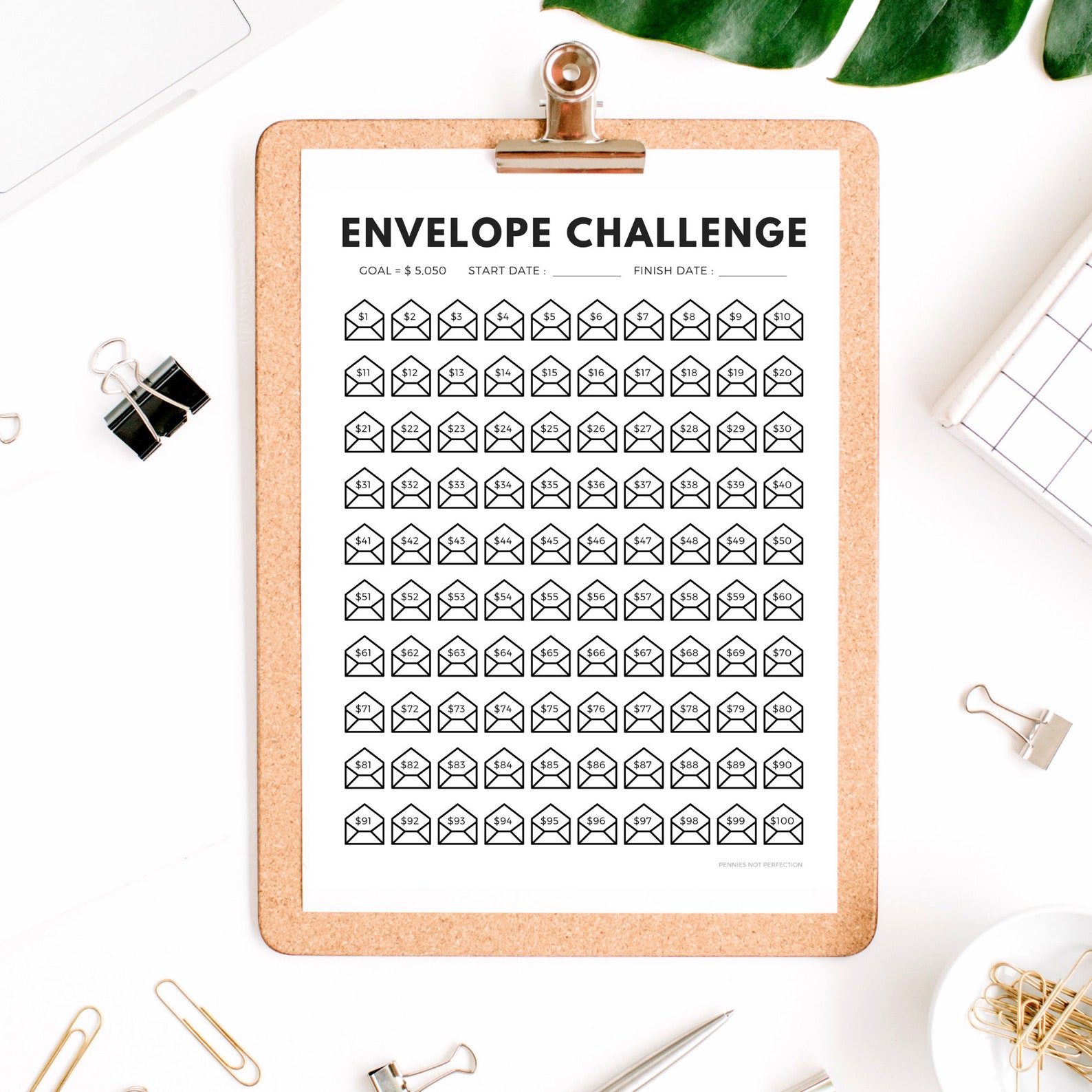 100-envelope-challenge-printable