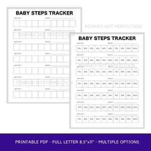 Dave Ramsey Baby Steps Free Printable