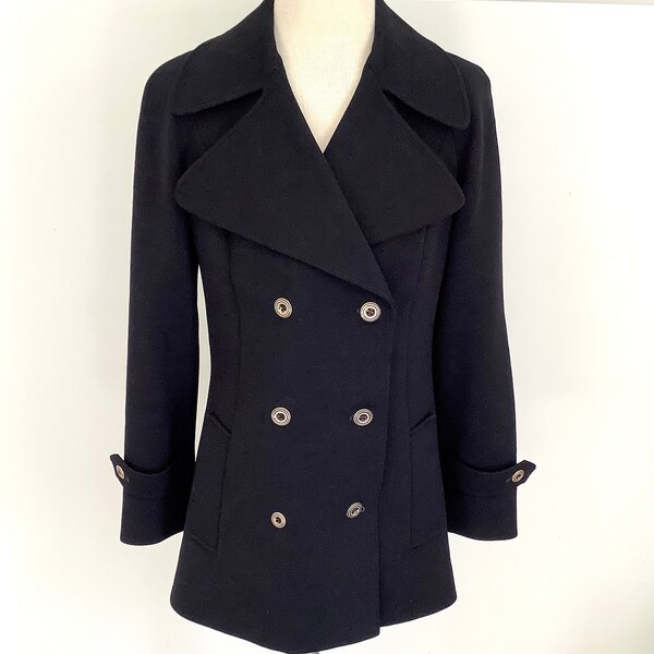 Womens Pea Coat Etsy