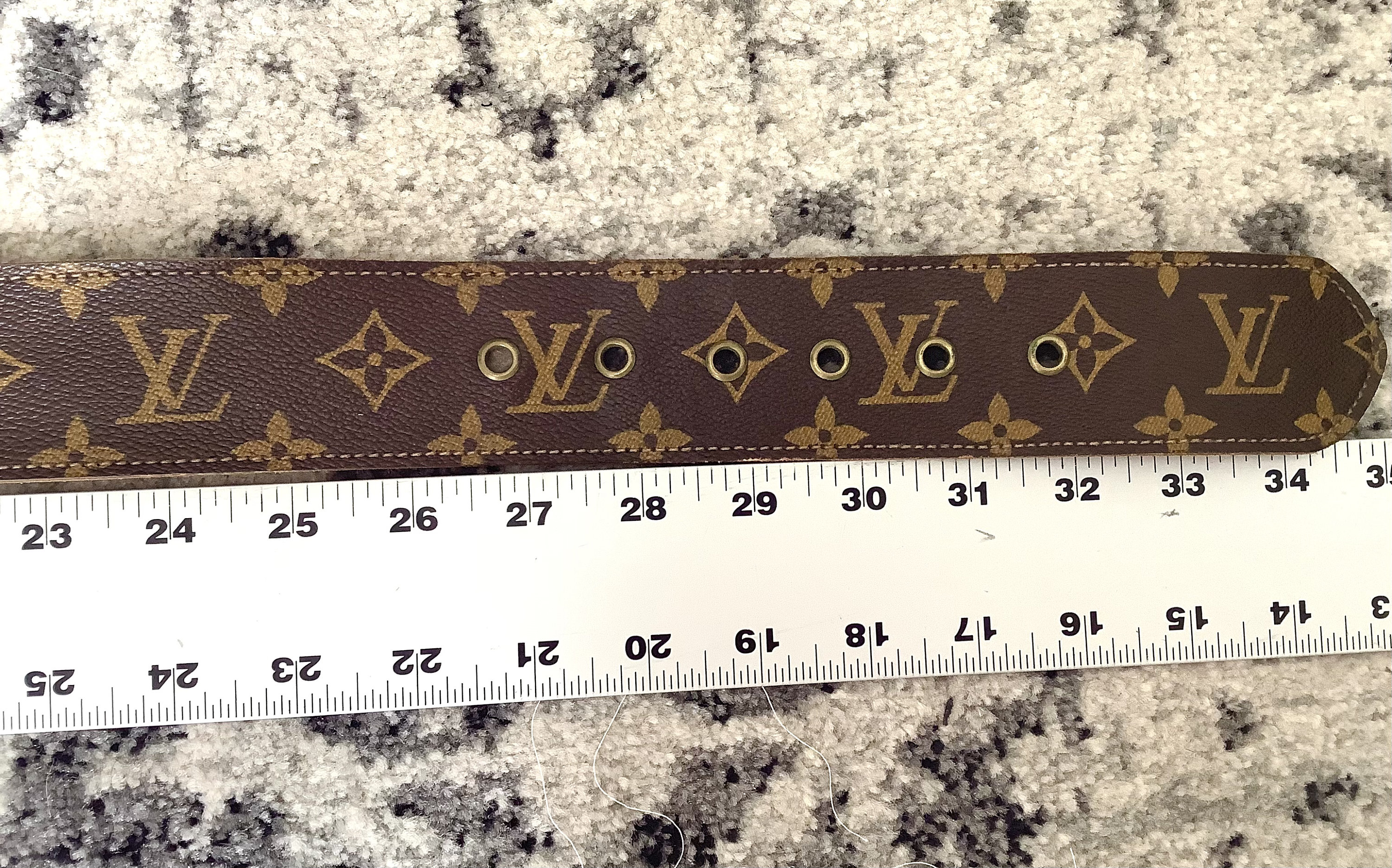 Vintage Louis Vuitton Belt28 Brown LV Beltclassic Monogram -  Finland