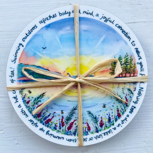 SOLD OUT! Wild Swimming Coaster Set