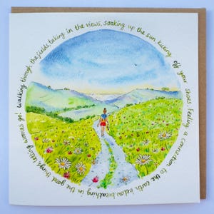 Carta Passeggiando per i campi