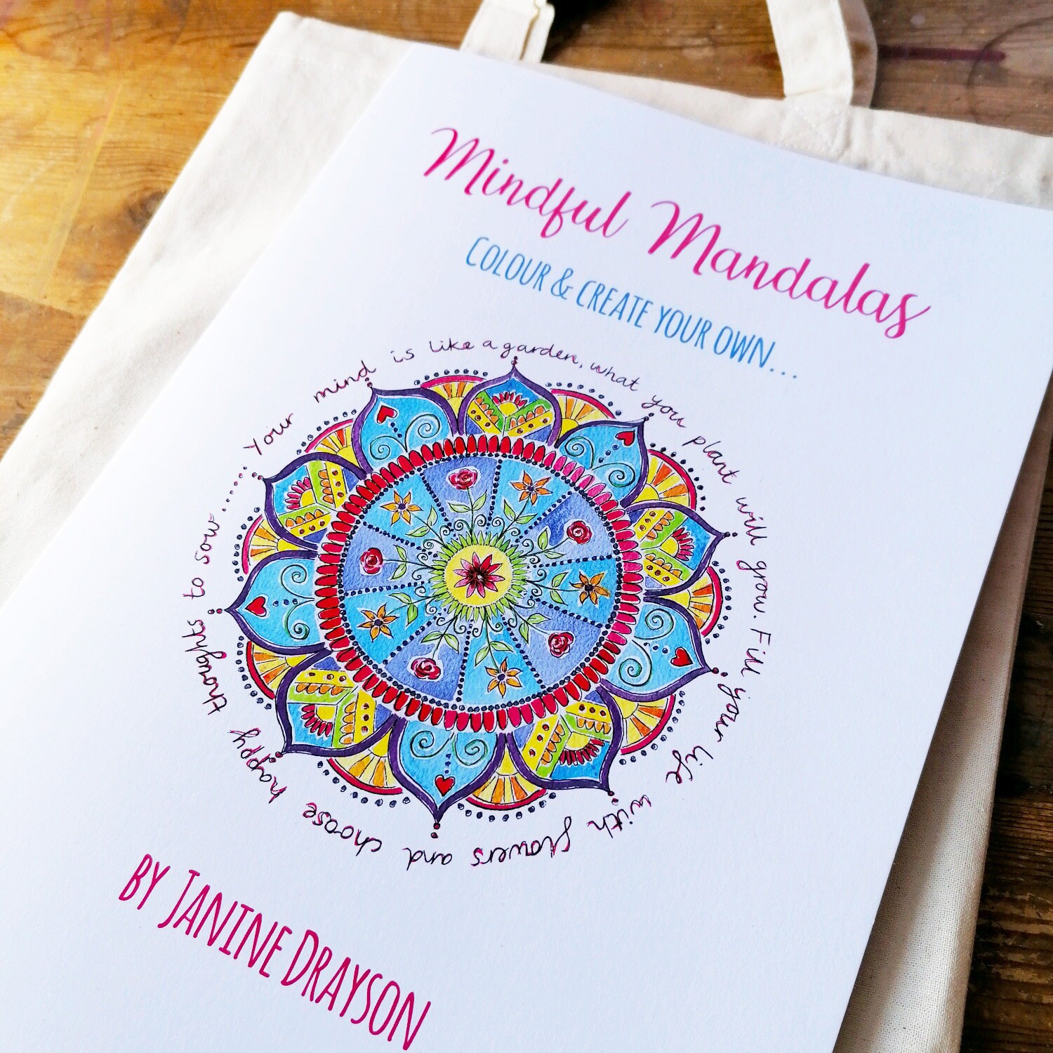 Colour and Create Your Own Mandala Book Mindfulness Creative | Etsy