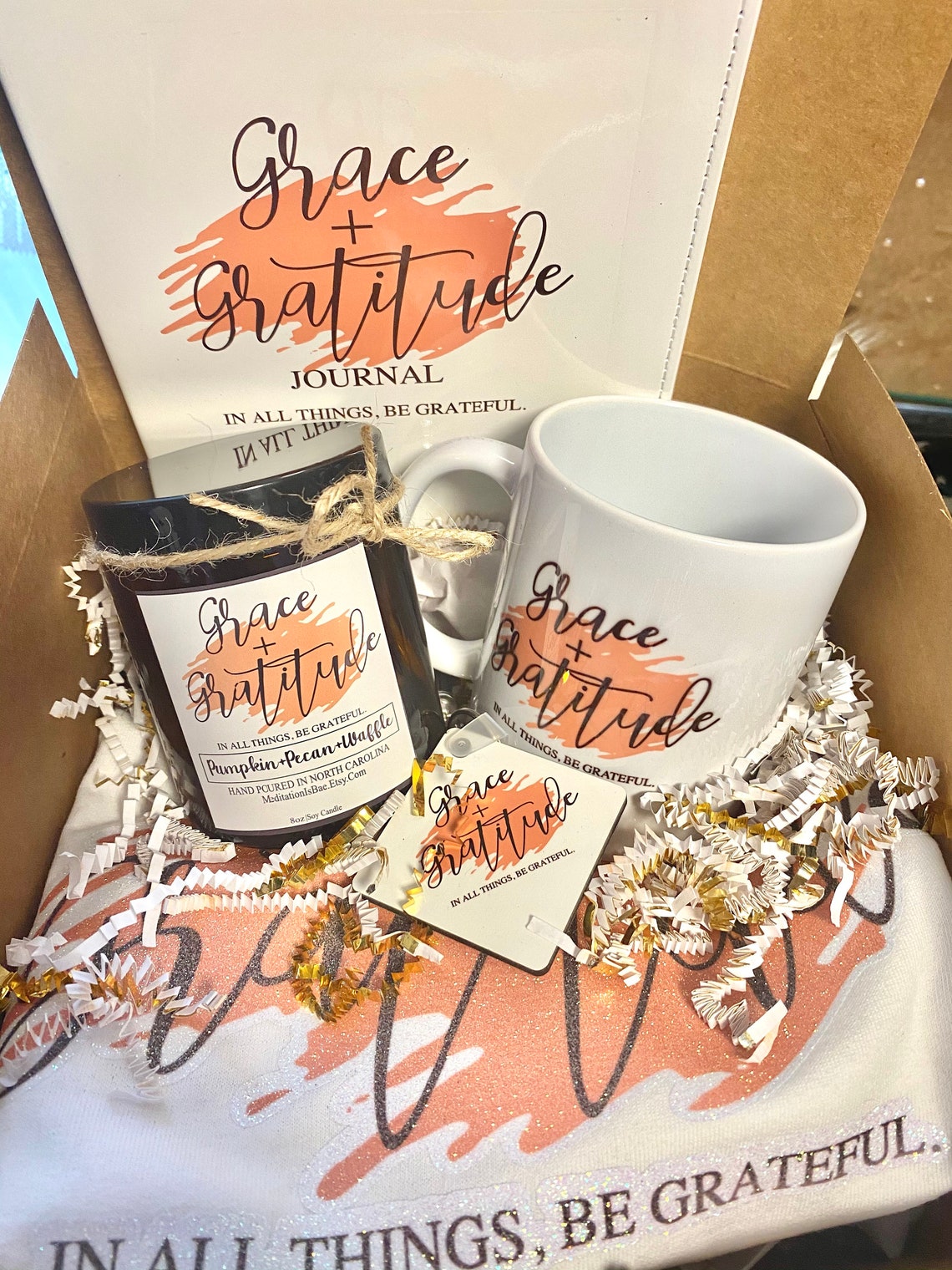Grace Gratitude gift set custom gift box manifestation Etsy