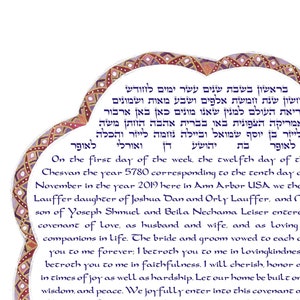 Interfaith Ketubah, Conservative Ketubah, Modern Ketubah, Contemporary Ketubah, Reform Ketubah, English Ketubah, Orthodox Ketubah, Katuba