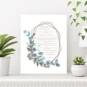 Physicians Oath  Doctor Gift