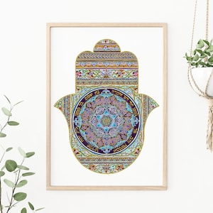 Jewish Hamsa Wall Art