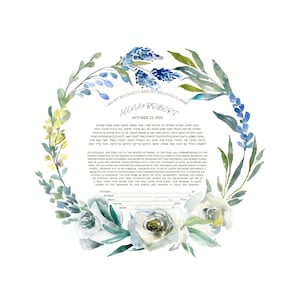 Ketubah Art,  Interfaith Ketubah, Modern Ketubah, Floral ketubah, Orthodox Ketubah, Reform Ketubah, Conservative Ketubah,  Ketuba, Katuba,