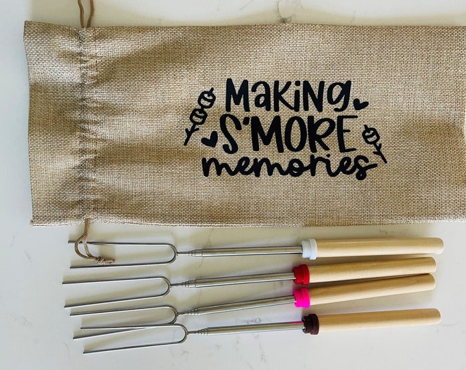 Personalized Smores Sticks Smores Station Smores Box Smores Caddy S