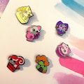 Heck’s Kitchen Mini Pins Menu Fanmade Hard Enamel Pins