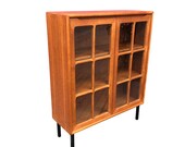Teak Vitrine Danish Design Anuchte Reto Teakholz 1960s