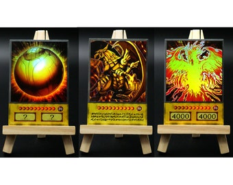 The Winged Dragon of RaHolo Full-Art Custom Card Drache des Ra Yugioh ORICA