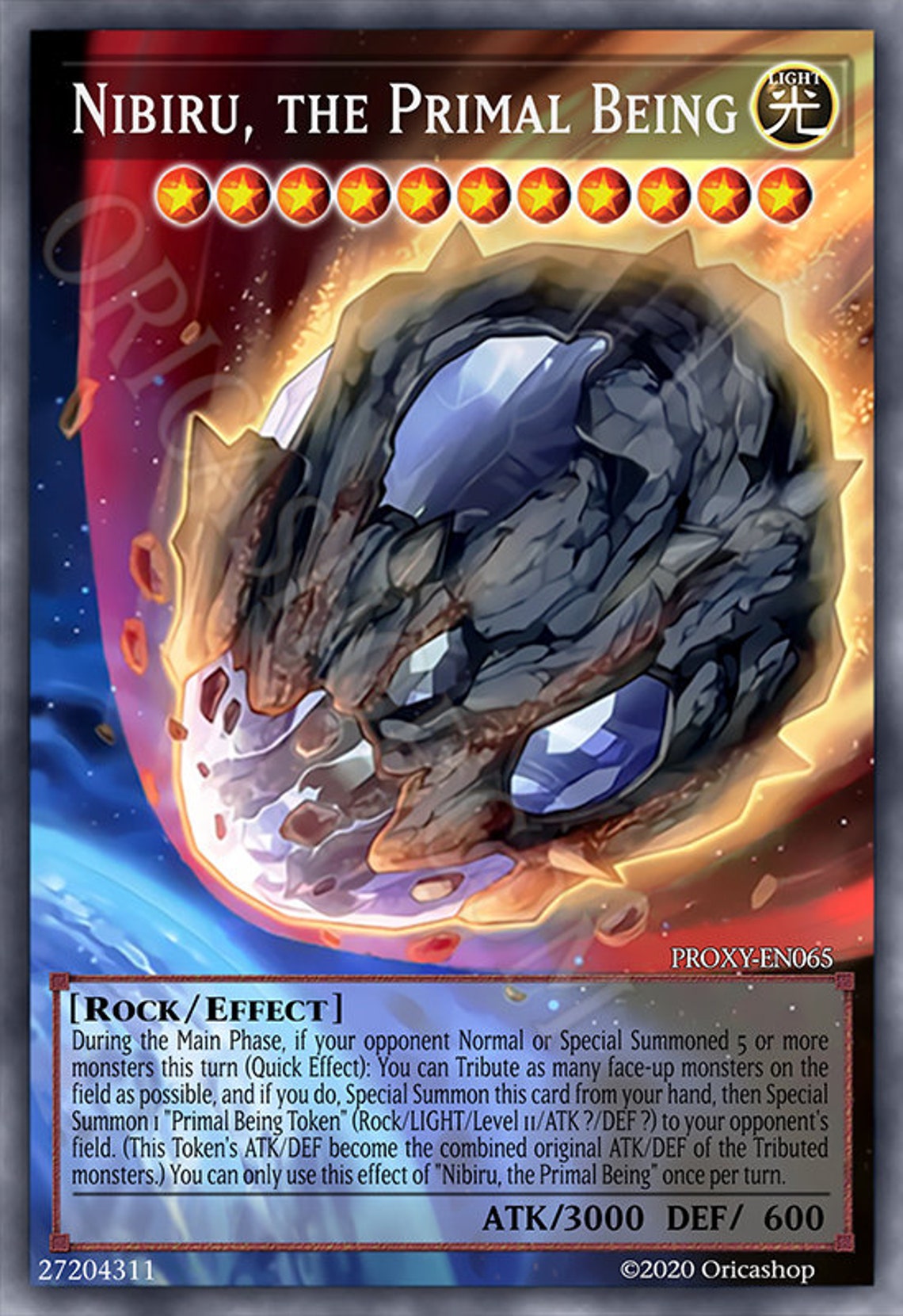 Thẻ Bài Yugioh] - [TCG-UK] - RA04-EN030 - Nibiru, The Primal Being (new Artwork) I.976244918 - Foto 6