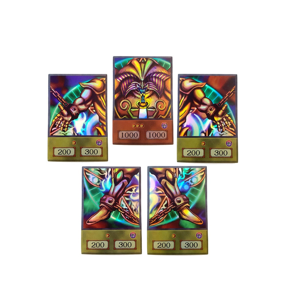 Yugioh ORICA 5x Set: Exodia Complete Set (HOLO/COMMON) Anime Version …