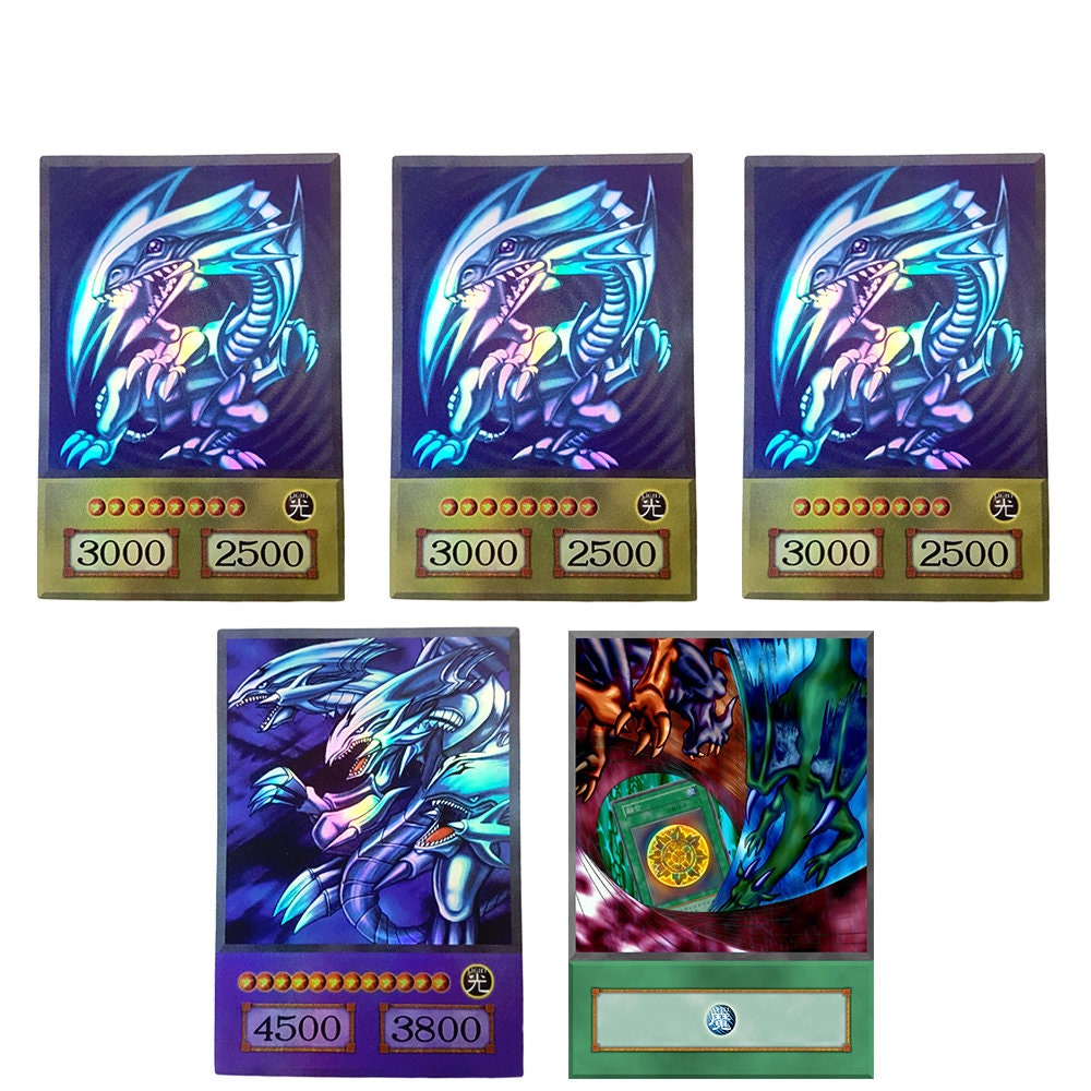 Yugioh Kaiba's Blue-Eyes Set (Holo) Anime Version | Foil Orica Cu…