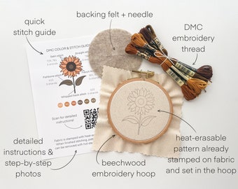 Lot De 4 Kits De Broderie De Noël Pour Débutants Et Adultes - Kit