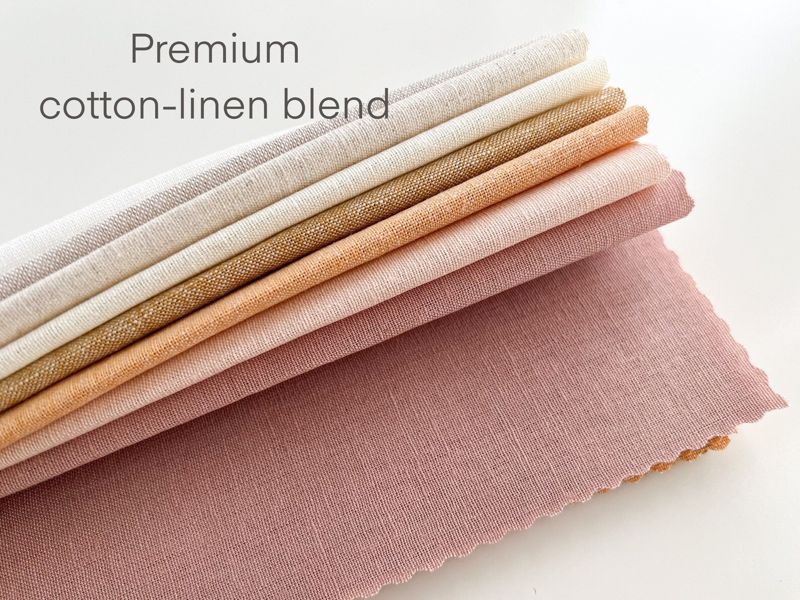 Embroidery Fabric by the Yard Linen Blend Embroidery Fabric Etsy