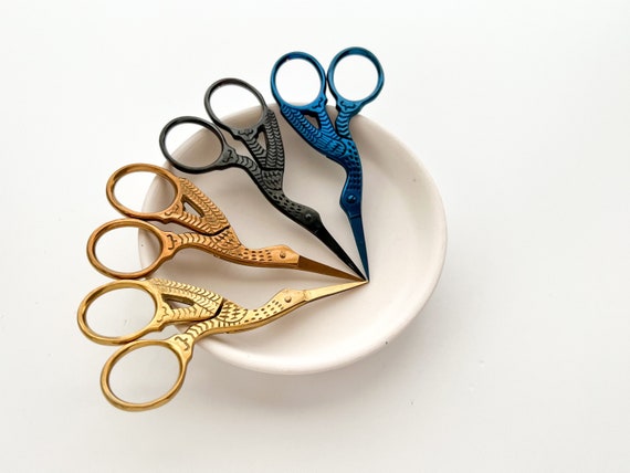 Modern Embroidery Scissors Small Sharp Scissors Cross Stitch -  in 2023