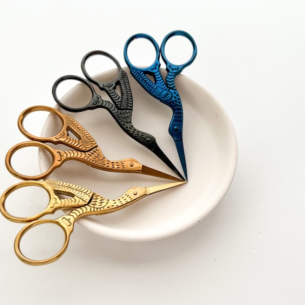 Bird Scissors Etsy